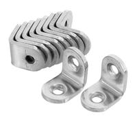 OFFSCH Staffe Angolari in Acciaio Inossidabile Staffa Legno Staffe per Ripiani Resistenti Antiruggine da 90 Gradi