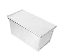 OFFSCH Stampo per Pane Alluminio Antiaderente con Teglia da Forno per Toast e Filone Conduzione Termica Uniforme e Capacità per Uso e