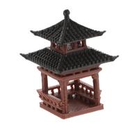 OFFSCH Statua Giapponese Miniatura Torre A Pagoda in Stile Asiatico Ornamento Per Acquario E Giardino Zen Decorazione Culturale Per Interni Scultura Quadrata Da Collezionare