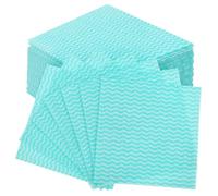 OFFSCH Strofinacci da Cucina Assorbenti e Resistenti in Microfibra, Panni Multiuso per Pulizia Bagno e Cucina, Set da 50 Pezzi Colorati per Superfici, Tavoli e Piatti