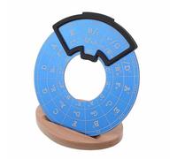 OFFSCH Strumenti di teoria della chitarra la ruota degli accordi trainer per dita di accordi di chitarra Blue
