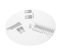 OFFSCH Strumento Di Calibrazione Del Pickup Per Registratore in Vinile Goniometro Di Allineamento Del Piatto Girevole Tappetino Antiscivolo Resistente All'usura