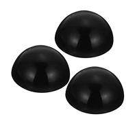 OFFSCH Supporti Per Piedi Tamburo a Lingua Etereo 3 Pezzi, Pad Antiscivolo Nero Per Batteria, Accessori Ricambio Professionali Strumenti a Percussione