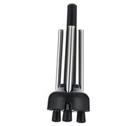 OFFSCH Supporto Clarinetto Portatile Treppiede Pieghevole in Metallo per Strumenti a Fiato Flauto Oboe Sassofono Base Antiscivolo per Musicisti e Studenti, Compatto da Trasporto