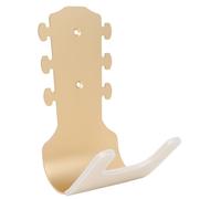 OFFSCH Supporto Da Muro Per Chitarra Metallo Con Gancio Girevole Appendino Per Chitarra Elettrica Basso e Ukulele Facile Da Installare e Salvaspazio