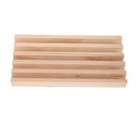 OFFSCH Supporto in Legno per Domino Vassoio Stabile e Versatile, Organizer per Giochi da Tavolo per Carte e Pezzi da Gioco in Ambiente Studio