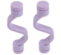 OFFSCH Supporto Magnetico Fermaporta 2 Pezzi per Porta Lavatrice in Plastica Lavanda Apertura Rapida e Chiusura per Lavatrice a Carica Frontale per Uso Domestico