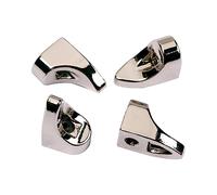 OFFSCH Supporto Per Banjo 4 Pezzi in Lega Di Zinco Argento Robusto Esteticamente Gradevole Parti Per Chitarra