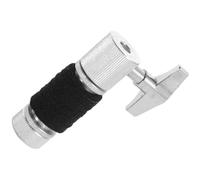 OFFSCH Supporto Per Charleston Batteria Jazz, Frizione Hi-hat in Metallo Argento, Accessorio Per Percussioni Resistente Superficie Antiruggine, Per Batteristi Professionisti