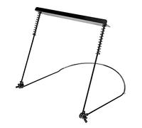 OFFSCH Supporto Per Collo Dell'armonica Regolabile Per Armonica A Bocca 16 O 10 Fori Accessorio Per Armonica in Lega Di Zinco Nero