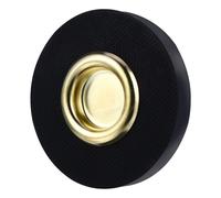 OFFSCH Supporto Per Fermo Puntale in Nylon Antiurto Materiale Nero Tappetino Protettivo Per Pavimento