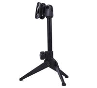 OFFSCH Supporto per Microfono da Tavolo Regolabile Triangolare in Metallo e Plastica Supporto Treppiede per Microfono Ripiano per Riunioni Online Canto Registrazione