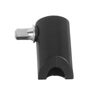 OFFSCH Supporto Per Piatti Batteria Elettronica in Metallo e Plastica Antiscivolo, Posizionatore Per Braccio Piatti Esteso Nero, Accessorio Professionale Per Performance Live e Prove