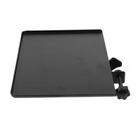 OFFSCH Supporto Per Scheda Audio Clip in Plastica 20x14 Cm, Vassoio Portatile Per Microfono, Adatto Per Trasmissione Live, Studi, Uffici e Palchi Bordo Antiscivolo