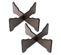 OFFSCH Supporto per Smontabile Stand Treppiede Regolabile per Tongue Drum con Finitura Legno Rosa Portatile e Robusto per Esposizione e Ergonomico