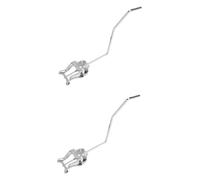 OFFSCH Supporto Per Spartiti Musicali Con Clip Da 2 Pezzi Per Sassofono Portatile Con Morsetto A Lira in Metallo Per Corno Francese Per Adulti E Pratico