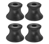 OFFSCH Supporto universale in gomma per diapason, supporto flessibile per terapia del suono, meditazione e supporto musicale, base antiscivolo, design stabile, 4 pezzi