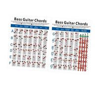 OFFSCH Tabella Degli Accordi Per Basso Elettrico Esercizi Per Basso A 4 Corde Set Completo Di Diagrammi
