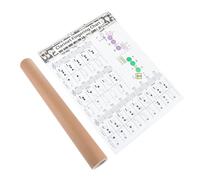 OFFSCH Tabella Degli Accordi Per Clarinetto Poster Degli Accordi Musicali Tabella Delle Note Per Principianti Guida Di Riferimento Per Clarinettisti