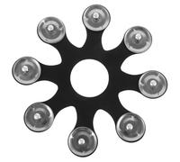 OFFSCH Tamburello Hihat in Acciaio Per Batteria, Accessorio Per Piatti Effetto Ottimizzato e Design Elegante, Adatto a Vari Generi Musicali Per Esibizioni Live