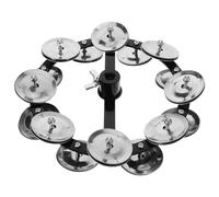 OFFSCH Tamburello Per Hi-hat Strumento Musicale Per Batteria Anello Per Piatti A Doppia Accessorio Per Percussioni Leggero E Portatile