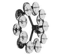 OFFSCH Tamburello Percussione Doppia Righe Inossidabile Per Batteria Accessorio Per Migliorare Le Performance Musicali Con Design Elegante e Versatile
