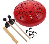 OFFSCH Tamburo in Acciaio Elegante Kit Di Batteria Portatile Etereo Piccolo Strumento A Percussione Per Musica