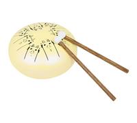OFFSCH Tamburo in Acciaio Per Adulti E Bambini Da 5 5 Pollici Strumento A Percussione Per Principianti Per L'educazione Musicale Yoga E La Meditazione