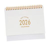 OFFSCH Tavolo Piccolo Stand Up Flip Design Minimalista per Planner Mensile in Carta Spessa Antibavatura Organizzatore Giornaliero Desktop Versatile