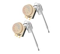 OFFSCH Termostato Meccanico a Quadrante per Frigorifero 2 Pezzi Regolatore di Temperatura ±35℃ con Manopola Regolabile Controllo Refrigerazione per Frigoriferi e Congelatori