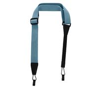 OFFSCH Tracolla Per Ukulele Resistente Senza Fori, Cinturino Conciso Blu Scuro, Accessori Per Ukulele Classico, Facile Da Installare, Per Musicisti e Appassionati