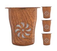 OFFSCH Umidificatore per Chitarra Acustica in Plastica con Igrometro Integrato, Set da 4 Pezzi per Buca Sonora, Accessori per Strumenti Musicali e Manutenzione Custodia Contro Crepe