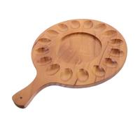 OFFSCH Vassoio Per Uova in Legno Design Multiscomparto Per Piano Di Lavoro Cucina E Frigorifero Ottimizza Lo Spazio E Conserva Le Uova Efficacemente