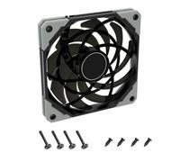 OFFSCH Ventola di Raffreddamento per Computer Water Cooling Chassis 120mm Controllo Temperatura Pwm e Aspirazione D'aria per Festa Estiva