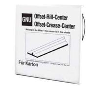 Offset-Rill, al centro. Per cartone 1,8 m.