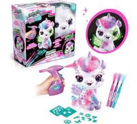 OFG274 AIRBRUSH PLUSH MAGIC UNICORN 32X30X11CM