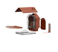 Ofggd Fornitore di uccelli impermeabile per difesa integrata della fotocamera e ampia tranquillità per più uccelli. Fornitore di uccelli con supporto per fotocamera