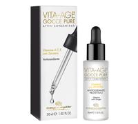 OFI SIERO PER IL VISO VITA-AGE GOCCE PURE ATTIVI CONCENTRATI VITAMINE CON ZENZERO ANTIOSSIDANTE PROTETTIVO 30 ML BOTTEGA DI LUNGA VITA
