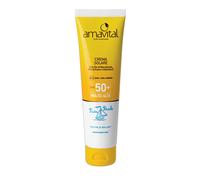 Oficine Cleman Amavital Sun Passion - Crema solare idratante per i bambini con SPF 50+, 100 ml