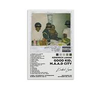 OFITIN Kendrick Poster - Lamar 'Good Kid, Maad City' Album Cover Art per l'estetica della stanza, decorazione artistica da parete, 30 x 45 cm
