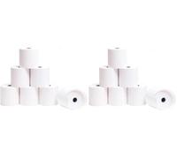 OFITURIA ® 10 Rollos Papel Térmico 57x35x12 mm para Sumadora Impresora TPV, sin Bisphenol A (Confezione da 2)