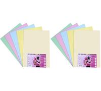 OFITURIA FAB-16248 Pack 100 Hojas Colores Suaves Tamaño A3 80g (Confezione da 2)