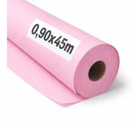 OFITURIA Papel Kraft Rosa Pastello - Rollo 0,90x45m - 1 Rotolo - Carta da pacchi e carta da regalo, carta da imballaggio per spedizioni e fai-da-te, resistente e facile da tagliare