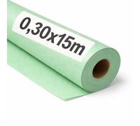 OFITURIA Papel Kraft Verde Pastello - Rollo 0,30x15m - 6 Rotoli - Carta da pacchi e carta da regalo, carta da imballaggio per spedizioni e fai-da-te, resistente e facile da tagliare