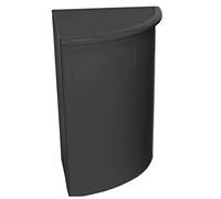 OFITURIA Recipiente Extraíble para Papelera de Reciclaje PVC de alta resistencia Capacidad 3 litros Color Gris