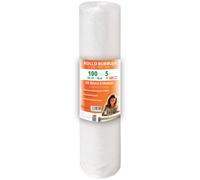 OFITURIA Rotolo Pluriball 100cm - Kit Base con film a bolle d’aria flessibile - ideale per pluriball imballaggio, trasloco, protezione spedizioni