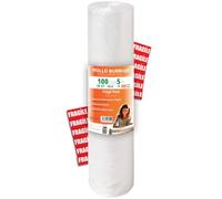 OFITURIA Rotolo Pluriball 100cm - Pack Fragile con film a bolle d’aria flessibile - ideale per rotolo pluriball, trasloco, protezione spedizioni