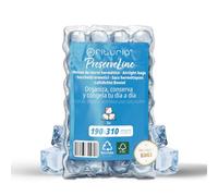 OFITURIA Sacchetti per Cubetti di Ghiaccio 190×310 mm Ermetici E Resistenti, Sacchetti per Ghiaccio E Freezer, Ideali per Preparare, Conservare Ghiaccio (50 Sacchetti)