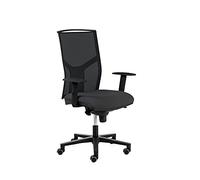 OFITURIA - Silla de Escritorio con Ruedas - Silla de Oficina Ergonómicas con Brazos Regulables Fabricadas en España (Modelo 2), 50