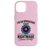 Ofiuco Zodiaco Divertente 13° Segno Astrologia Serpente Portatore Custodia per iPhone 14